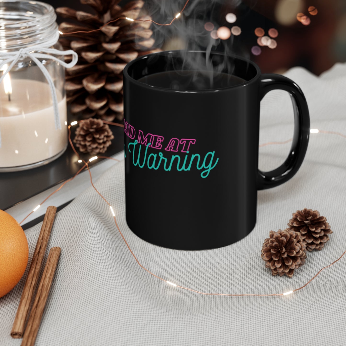 You had me at trigger warning mug