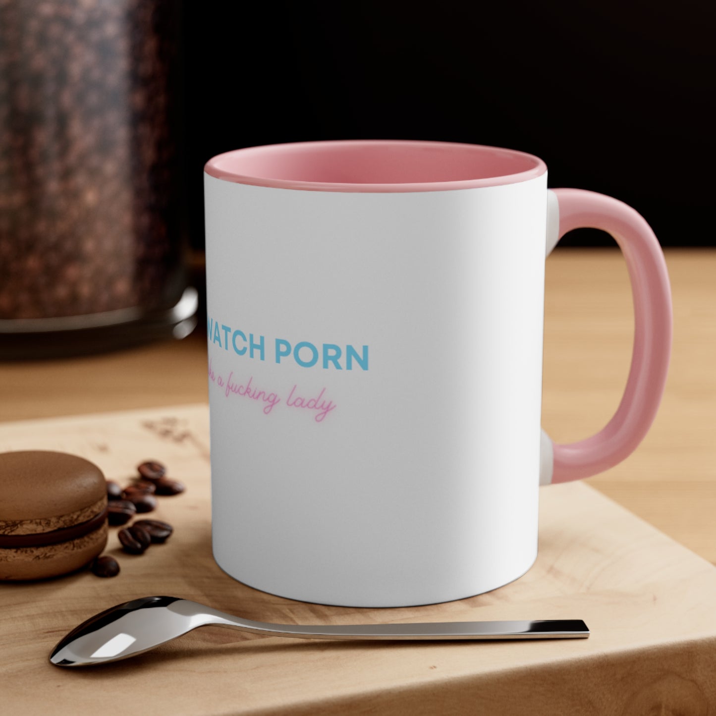 I don't watch porn, I read it like a lady mug