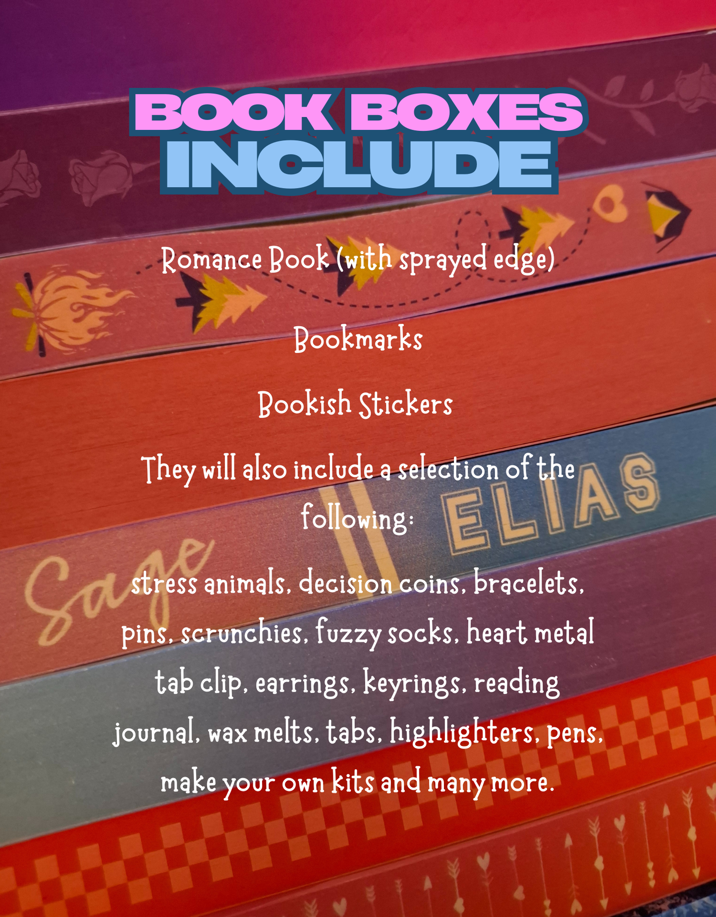 Sprayed Edge Blind Date With A Book Box