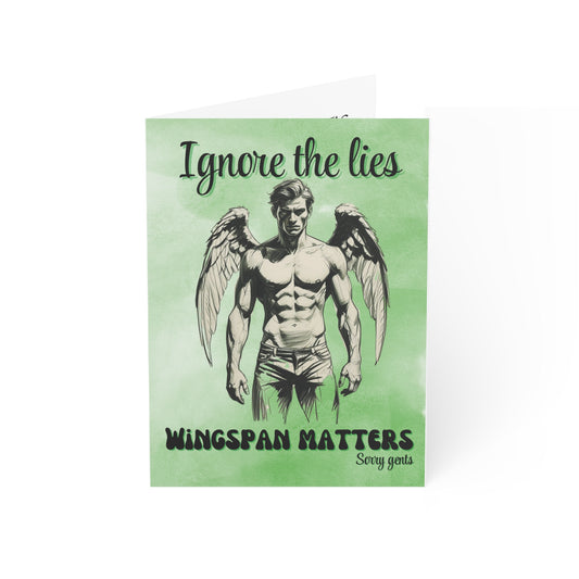 Wingspan Matters Greeting Card With A Book Review Insert