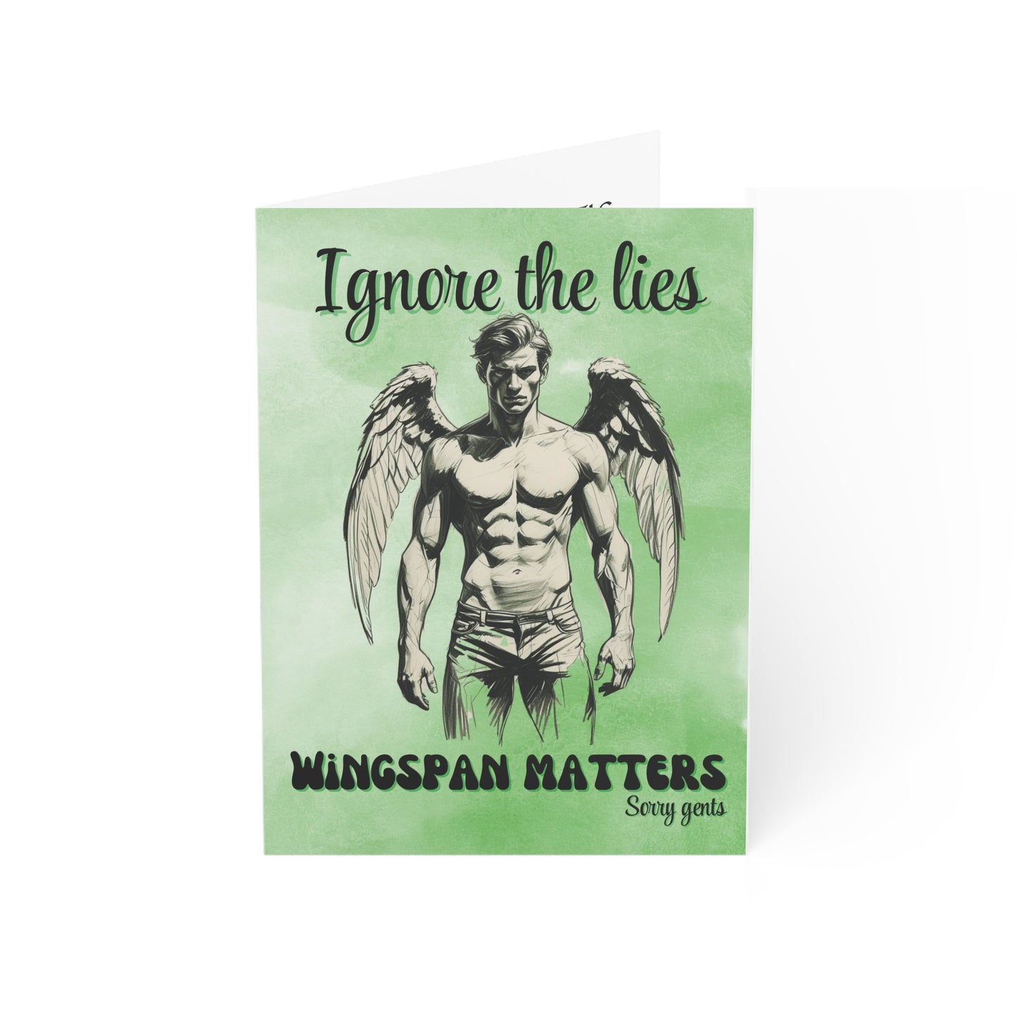Wingspan Matters Greeting Card With A Book Review Insert